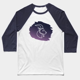 Capricorn Baseball T-Shirt